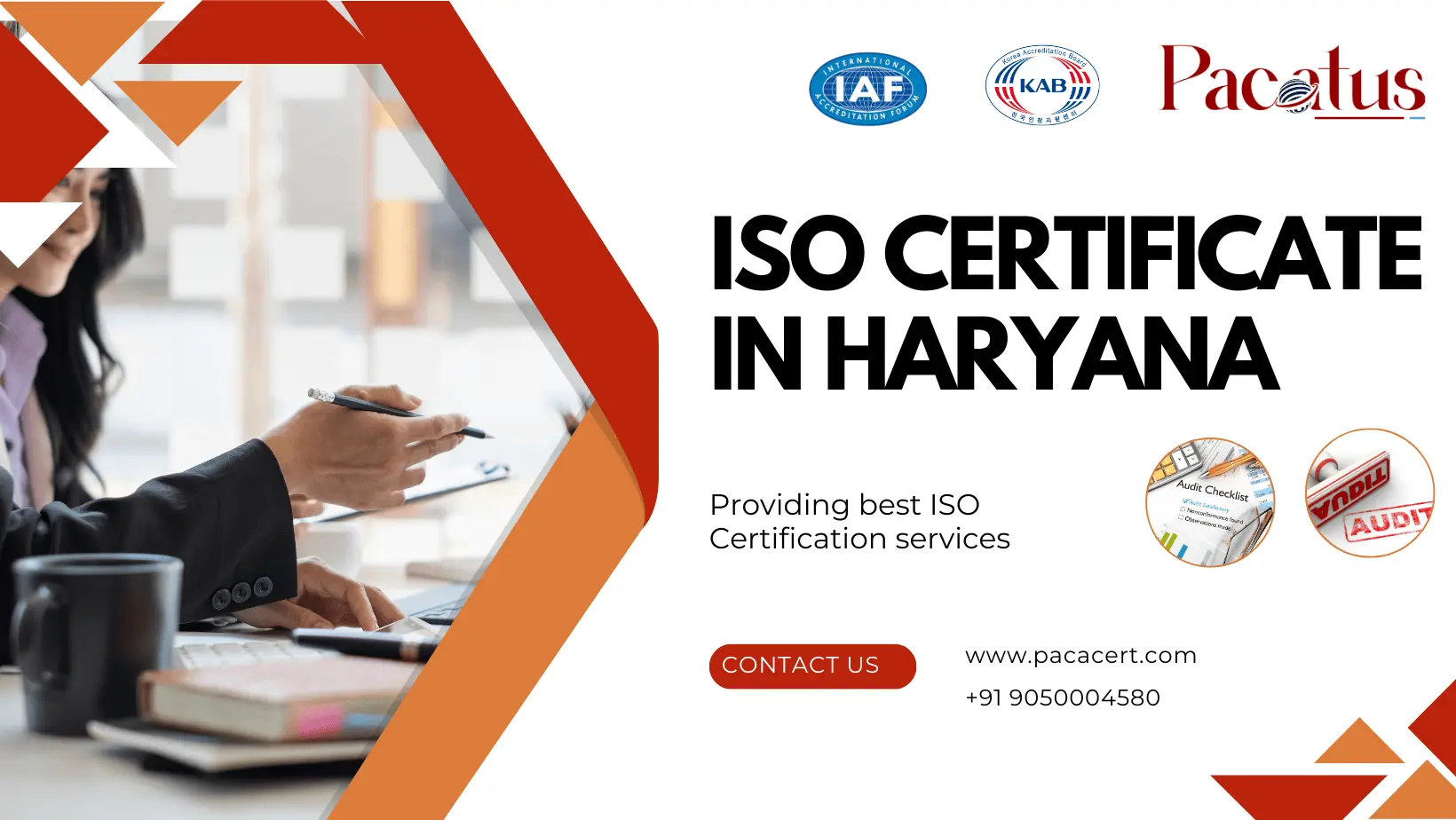 Iso certificate in haryana